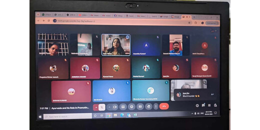 प्रयत्न के राष्ट्रीय वेबिनार में आयुर्वेद की उपयोगिता और स्वास्थ्य पर हुआ विचार-विमर्श